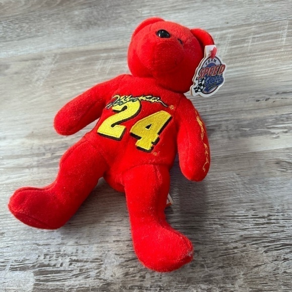 Vintage NASCAR Jeff Gordon Teddy Bear plush 
2002 new with tag - Picture 2 of 9